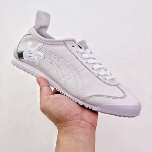 Onitsuka Tiger Mexico 66 Light Grey Leather Sneakers